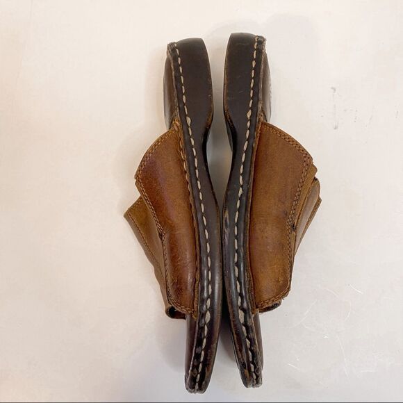 Vintage 90s Earth Shoe Slip On Sandals Size 6 - Picture 6 of 8